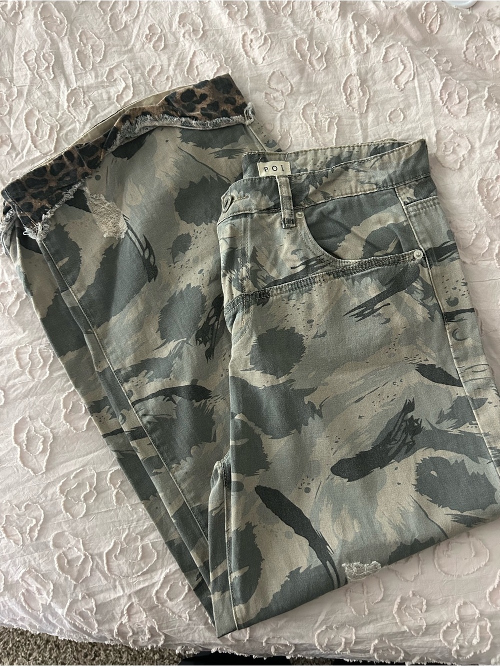pol women’s camo pants